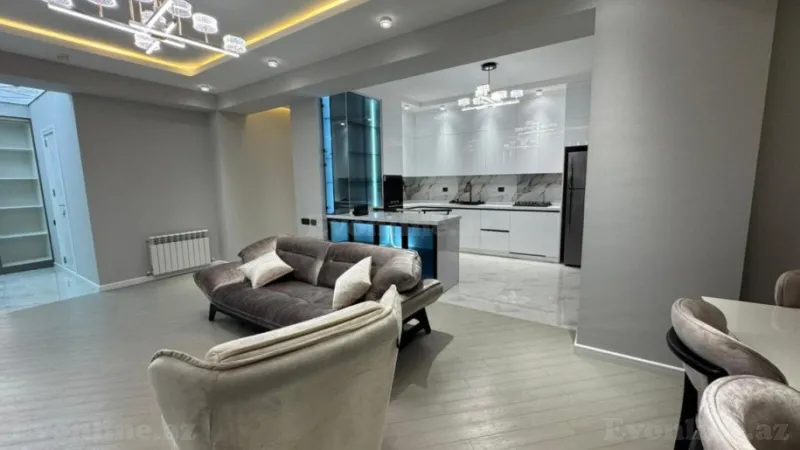 Satılır 3 otaqlı Mənzil Yeni tikili 126 m² Gənclik m. - şəkil 7