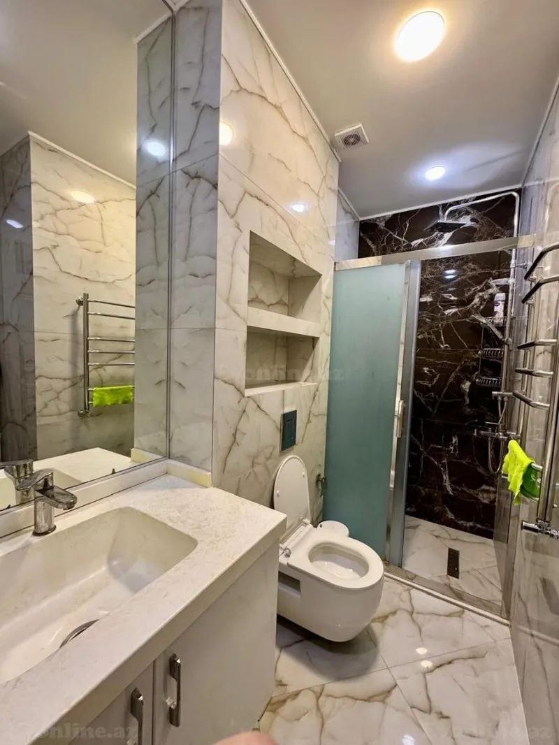 Kirayə verilir 3 otaqlı Mənzil Yeni tikili 130 m² Elmlər Akademiyası m. - şəkil 10