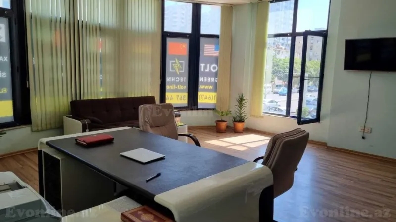 Kirayə verilir Ofis 50 m² İnşaatçılar m. - şəkil 2