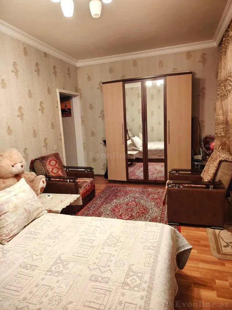 Satılır 2 otaqlı Mənzil Köhnə tikili 48 m² Nərimanov r. - şəkil 2