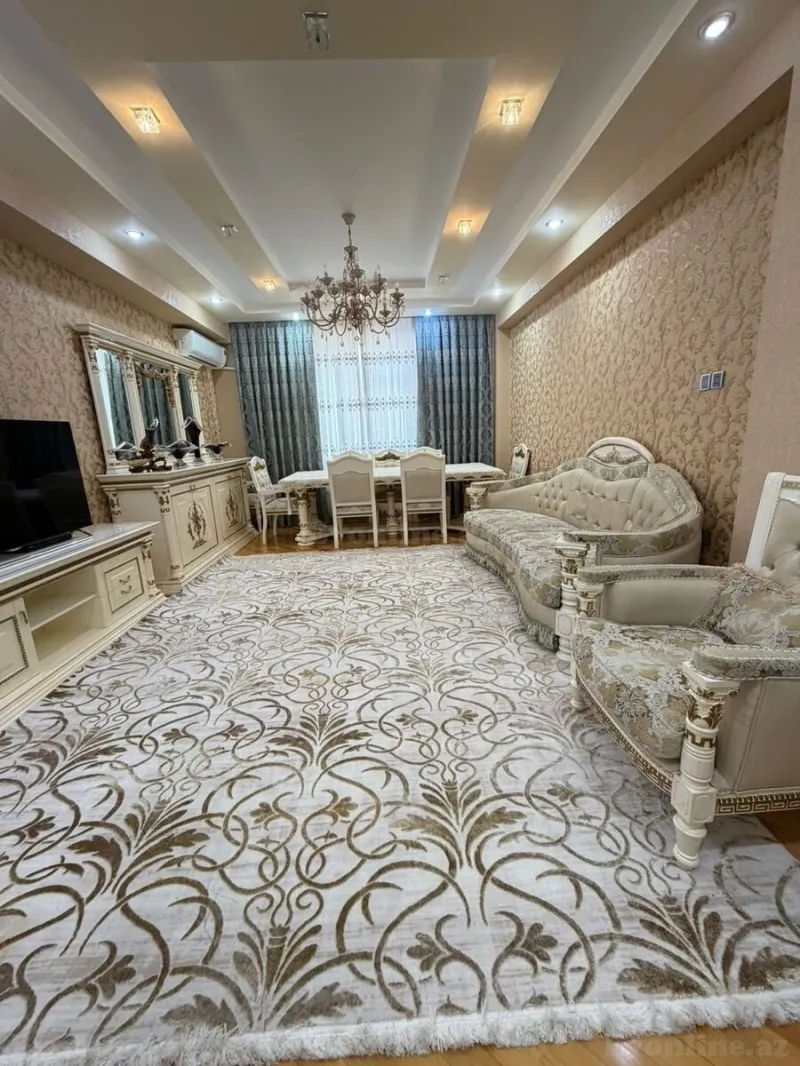 Satılır 3 otaqlı Mənzil Yeni tikili 125 m² Memar Əcəmi m. - şəkil 2