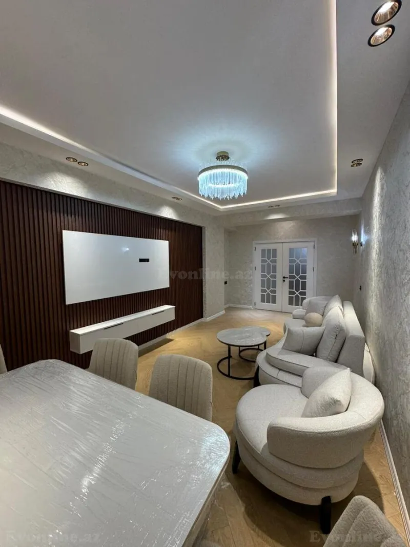 Satılır 2 otaqlı Mənzil Yeni tikili 88 m² Həzi Aslanov m. - şəkil 4