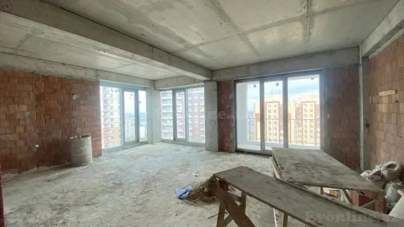 Satılır 3 otaqlı Mənzil Yeni tikili 130 m² Elmlər Akademiyası m. - şəkil 4