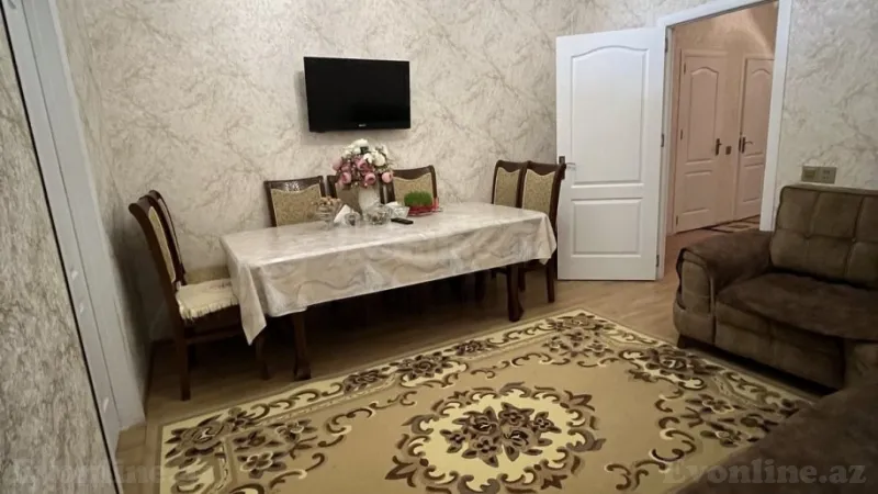 Satılır 3 otaqlı Mənzil Yeni tikili 90 m² Nərimanov r. - şəkil 2