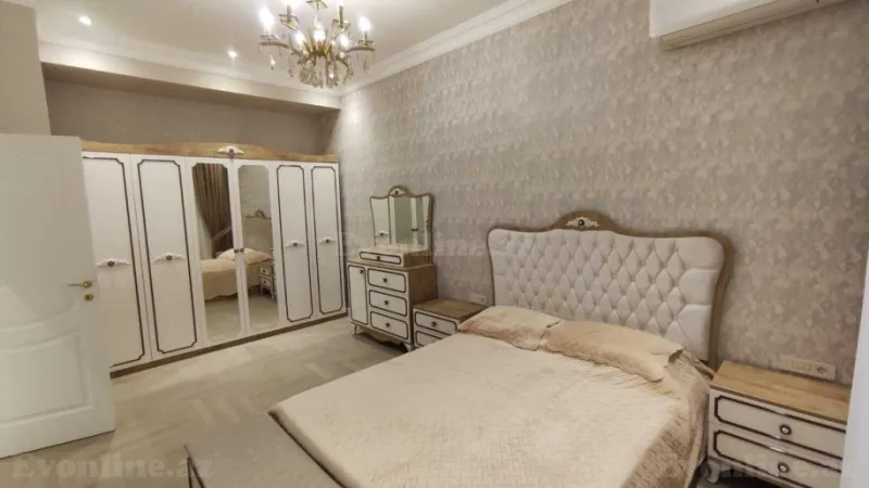 Kirayə verilir 2 otaqlı Mənzil Yeni tikili 85 m² Nəsimi r. - şəkil 7