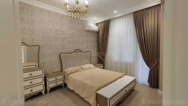 Kirayə verilir 2 otaqlı Mənzil Yeni tikili 85 m² Nəsimi r. - şəkil 10