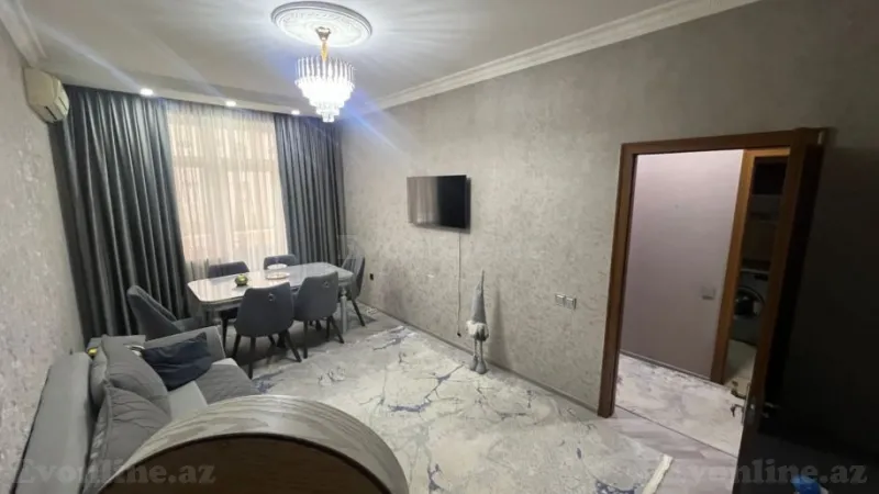 Kirayə verilir 3 otaqlı Mənzil Yeni tikili 65 m² Xətai m. - şəkil 2