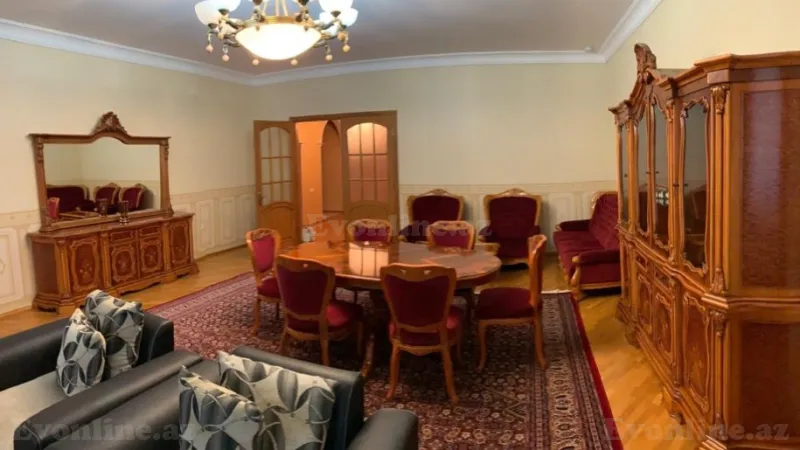 Kirayə verilir 4 otaqlı Mənzil Yeni tikili 200 m² Nizami m. - şəkil 3