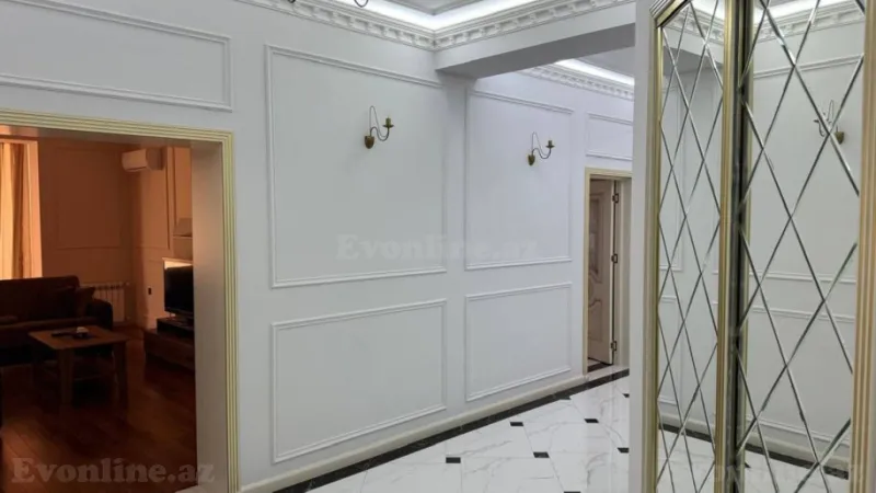 Kirayə verilir 3 otaqlı Mənzil Yeni tikili 170 m² Nəsimi r. - şəkil 4