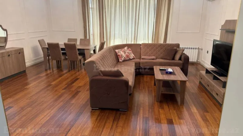 Kirayə verilir 3 otaqlı Mənzil Yeni tikili 170 m² Nəsimi r. - şəkil 5