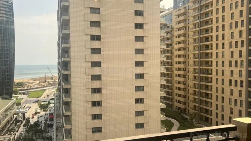 Kirayə verilir 3 otaqlı Mənzil Yeni tikili 170 m² Nəsimi r. - şəkil 6