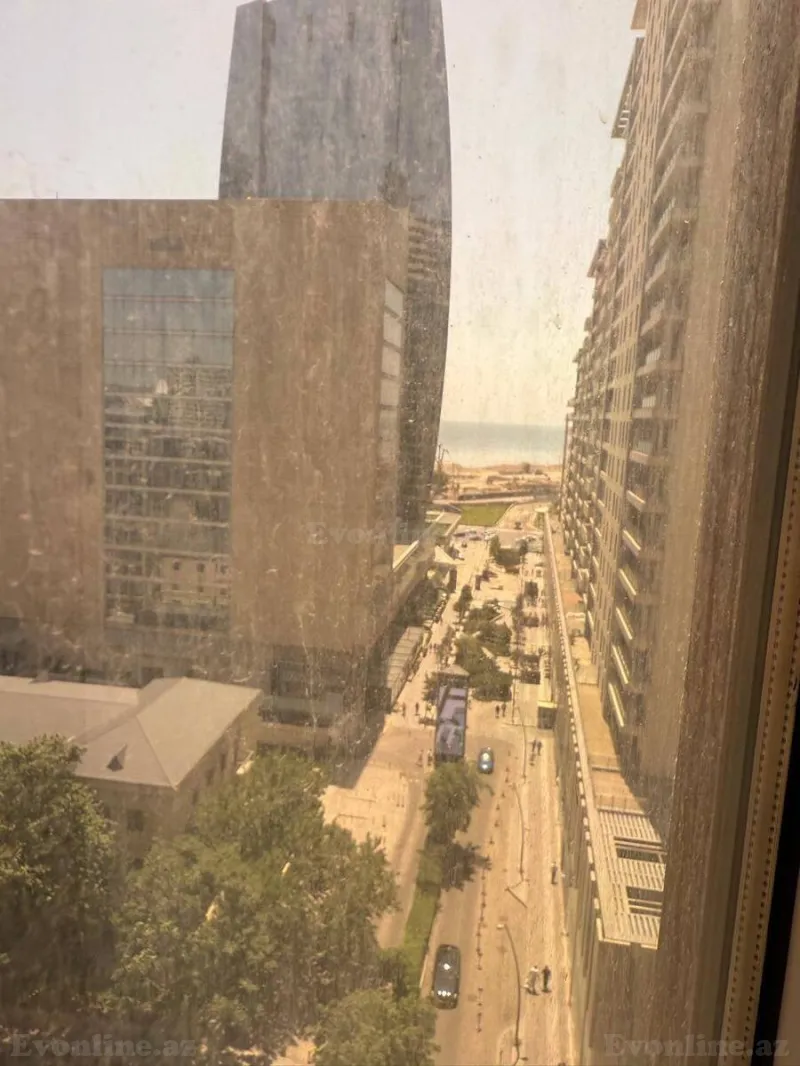 Kirayə verilir 3 otaqlı Mənzil Yeni tikili 170 m² Nəsimi r. - şəkil 7