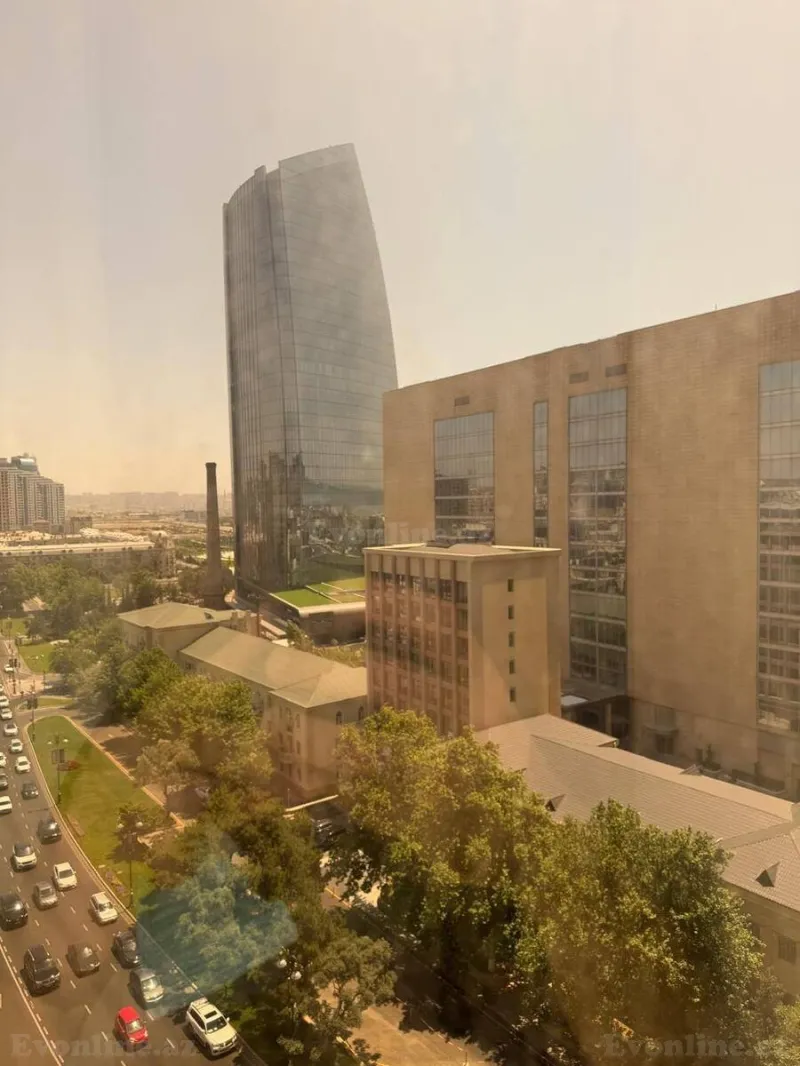 Kirayə verilir 3 otaqlı Mənzil Yeni tikili 170 m² Nəsimi r. - şəkil 8