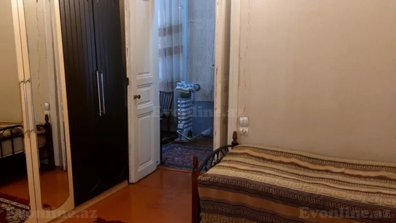 Satılır 3 otaqlı Mənzil Köhnə tikili 51 m² Nəsimi r. - şəkil 3