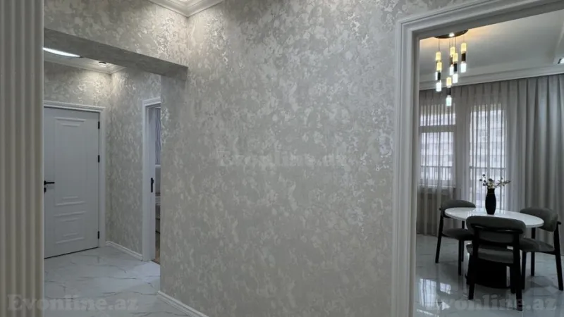 Satılır 2 otaqlı Mənzil Yeni tikili 85 m² Həzi Aslanov m. - şəkil 4