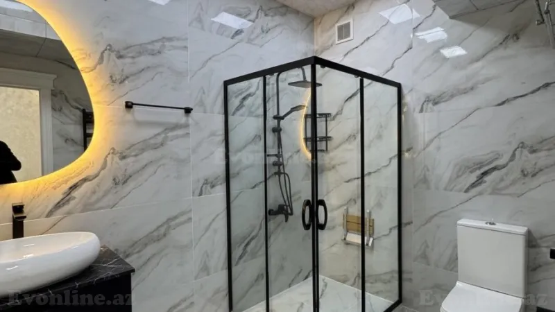 Satılır 2 otaqlı Mənzil Yeni tikili 85 m² Həzi Aslanov m. - şəkil 12