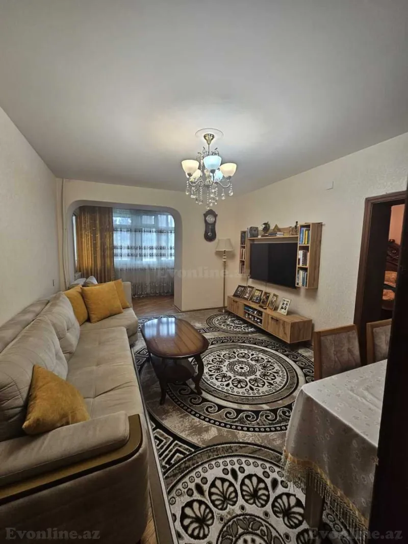 Satılır 3 otaqlı Mənzil Köhnə tikili 63.4 m² Nərimanov r. - şəkil 4