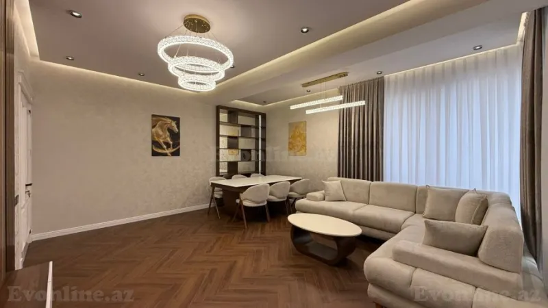 Satılır 3 otaqlı Mənzil Yeni tikili 140 m² Gənclik m. - şəkil 2