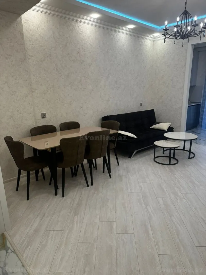 Kirayə verilir 2 otaqlı Mənzil Yeni tikili 80 m² Dərnəgül m.