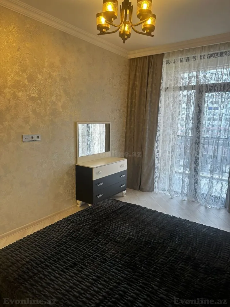 Kirayə verilir 2 otaqlı Mənzil Yeni tikili 80 m² Dərnəgül m. - şəkil 16