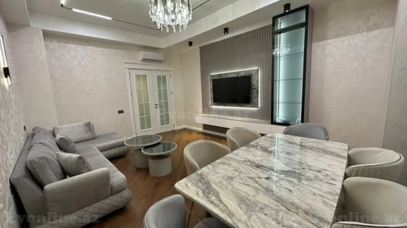 Kirayə verilir 3 otaqlı Mənzil Yeni tikili 140 m² Xətai r. - şəkil 2