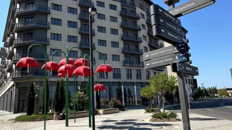 Kirayə verilir 3 otaqlı Mənzil Yeni tikili 140 m² Xətai r. - şəkil 15