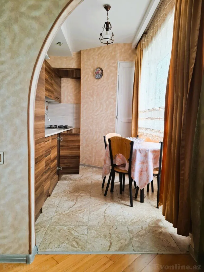 Kirayə verilir 2 otaqlı Mənzil Yeni tikili 45 m² Nərimanov r. - şəkil 5