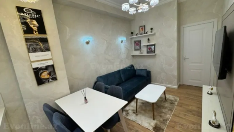 Satılır 2 otaqlı Mənzil Yeni tikili 37 m² Qara Qarayev m. - şəkil 2