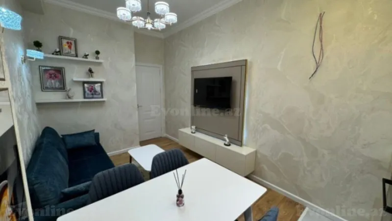 Satılır 2 otaqlı Mənzil Yeni tikili 37 m² Qara Qarayev m. - şəkil 3