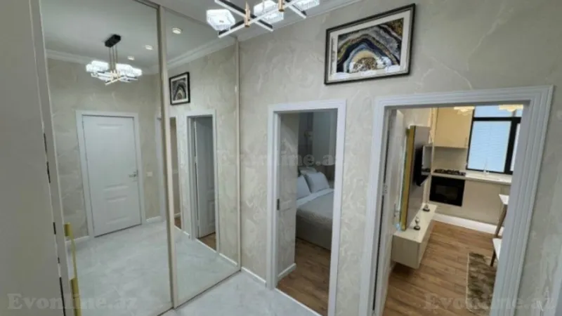 Satılır 2 otaqlı Mənzil Yeni tikili 37 m² Qara Qarayev m. - şəkil 5