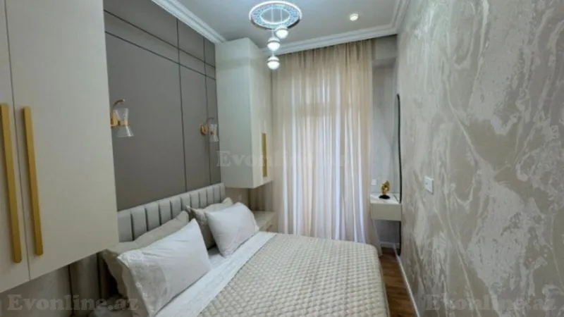 Satılır 2 otaqlı Mənzil Yeni tikili 37 m² Qara Qarayev m. - şəkil 8