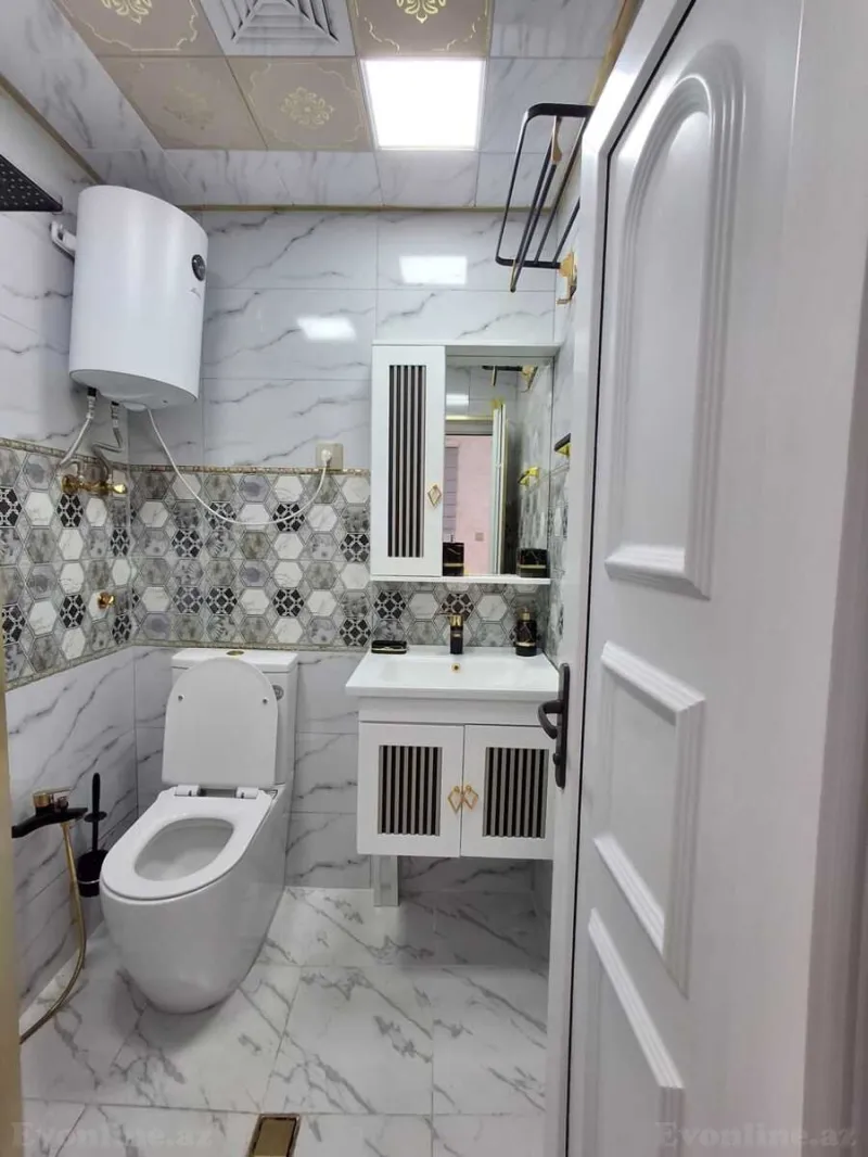 Kirayə verilir 1 otaqlı Mənzil Yeni tikili 40 m² 9-cu mikrorayon - şəkil 12