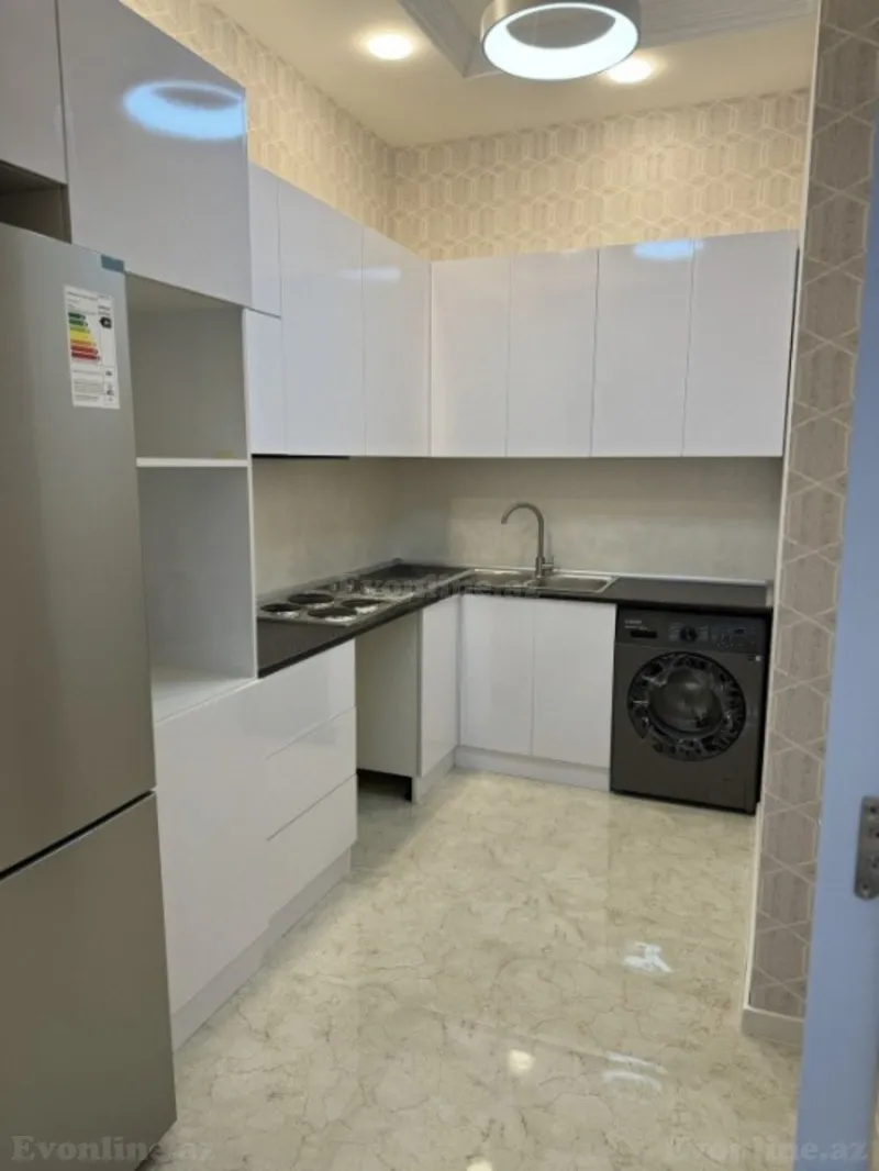 Kirayə verilir 3 otaqlı Mənzil Yeni tikili 87 m² Nəsimi r. - şəkil 8