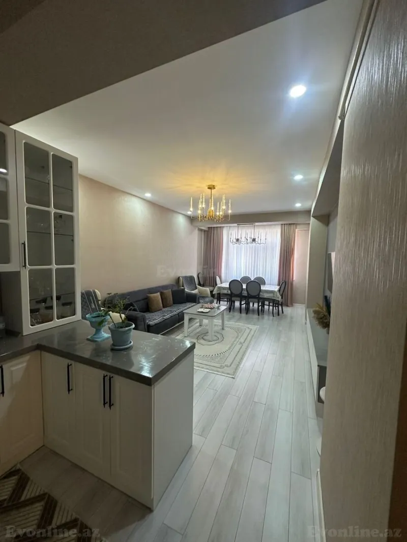 Satılır 3 otaqlı Mənzil Yeni tikili 102 m² Sabunçu r. - şəkil 3