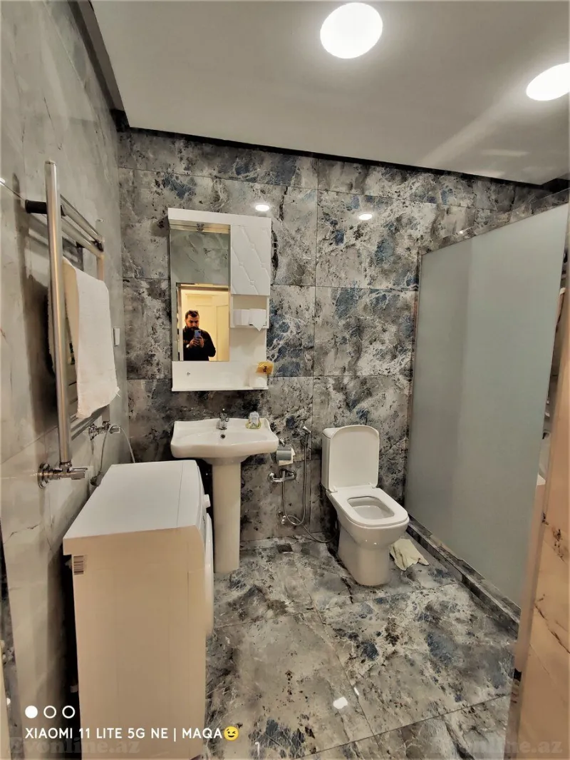 Kirayə verilir 2 otaqlı Mənzil Yeni tikili 80 m² Nizami m. - şəkil 18