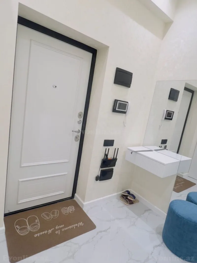 Kirayə verilir 3 otaqlı Mənzil Yeni tikili 86 m² Nəsimi r. - şəkil 19