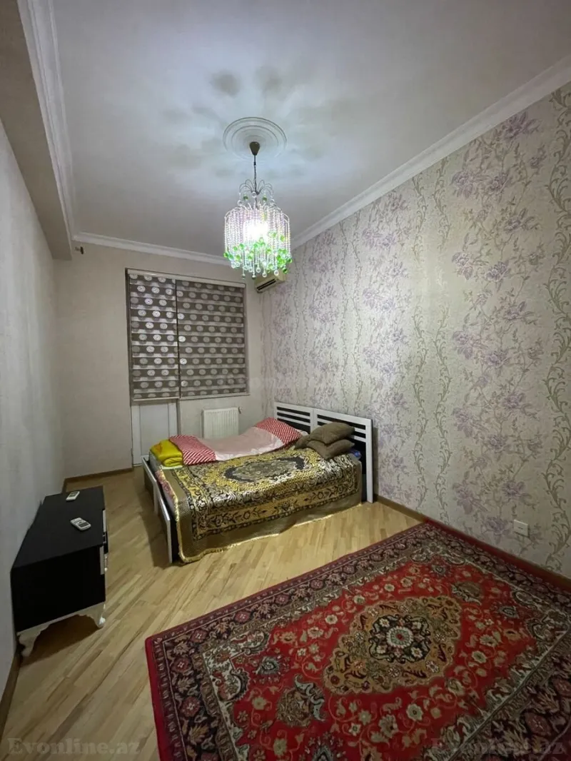 Kirayə verilir 2 otaqlı Mənzil Yeni tikili 120 m² Nərimanov r. - şəkil 3