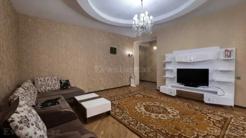 Kirayə verilir 2 otaqlı Mənzil Yeni tikili 80 m² Xətai m. - şəkil 2