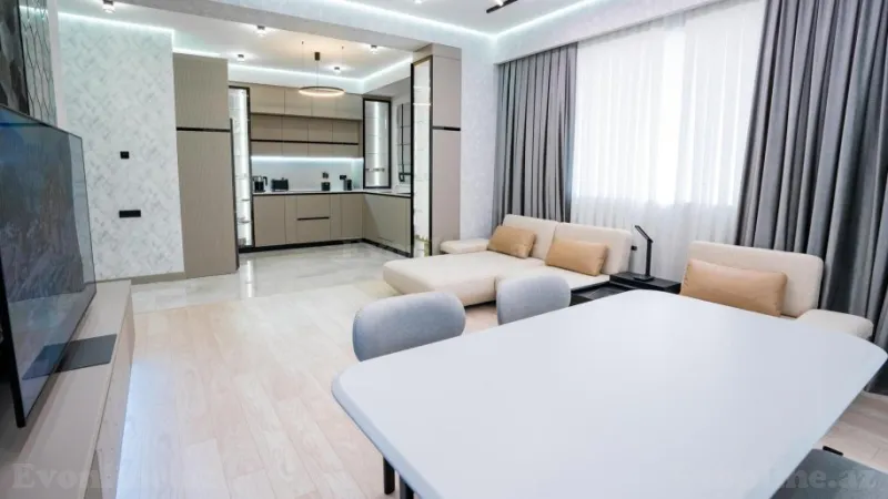 Kirayə verilir 3 otaqlı Mənzil Yeni tikili 120 m² Xətai r. - şəkil 4