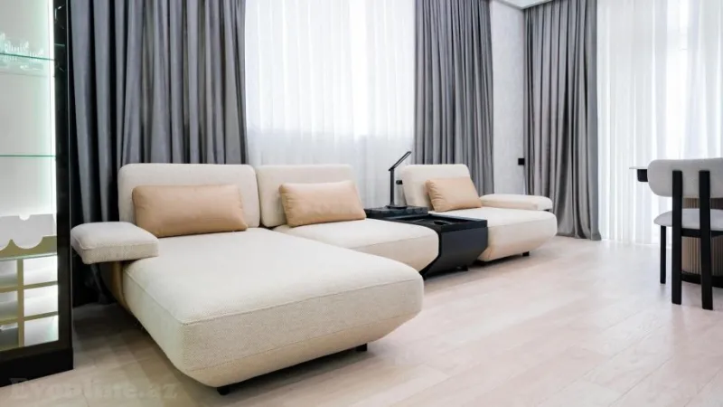 Kirayə verilir 3 otaqlı Mənzil Yeni tikili 120 m² Xətai r. - şəkil 5