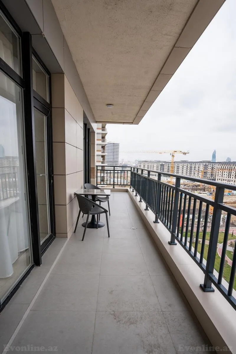 Kirayə verilir 3 otaqlı Mənzil Yeni tikili 120 m² Xətai r. - şəkil 22