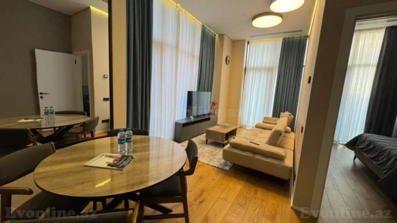 Kirayə verilir 2 otaqlı Mənzil Yeni tikili 72 m² Sabunçu r. - şəkil 3