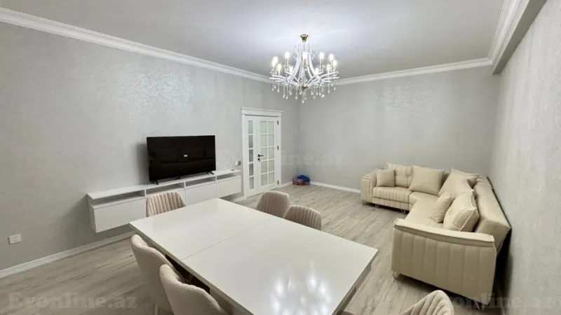 Kirayə verilir 3 otaqlı Mənzil Yeni tikili 140 m² Nəriman Nərimanov m.
