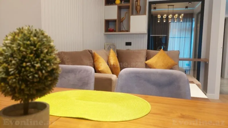 Kirayə verilir 2 otaqlı Mənzil Yeni tikili 72 m² Nəsimi r.