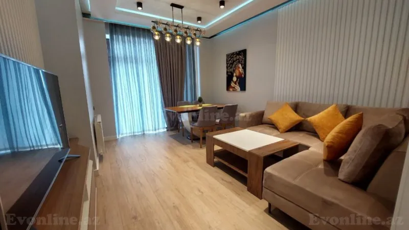 Kirayə verilir 2 otaqlı Mənzil Yeni tikili 72 m² Nəsimi r. - şəkil 4