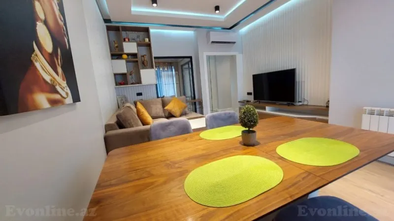 Kirayə verilir 2 otaqlı Mənzil Yeni tikili 72 m² Nəsimi r. - şəkil 5