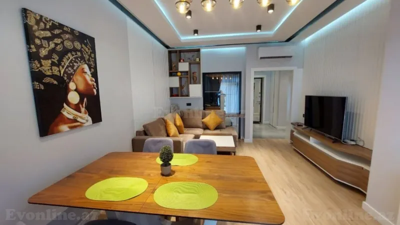 Kirayə verilir 2 otaqlı Mənzil Yeni tikili 72 m² Nəsimi r. - şəkil 6