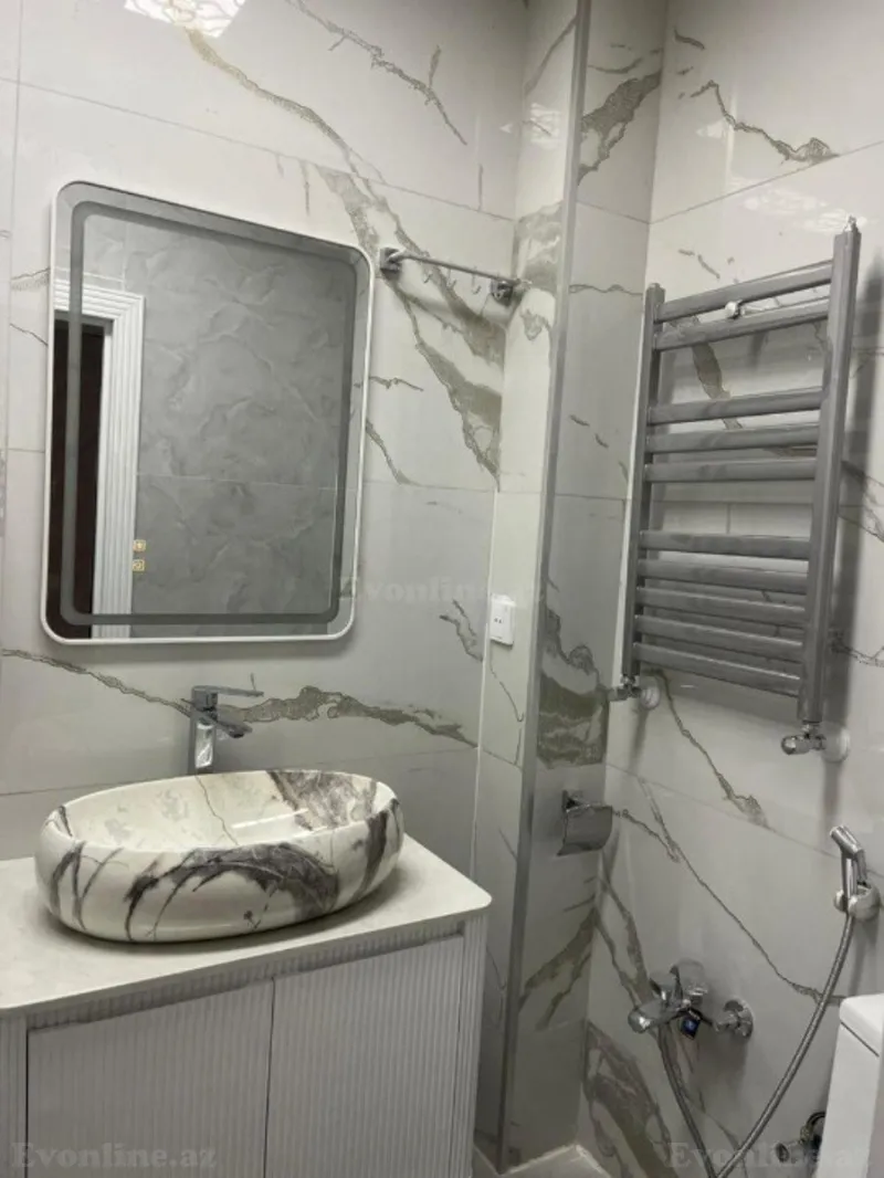 Kirayə verilir 2 otaqlı Mənzil Yeni tikili 50 m² Gənclik m. - şəkil 10