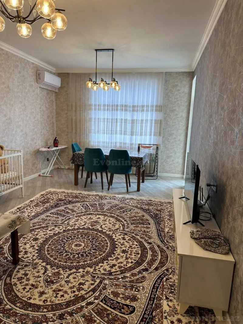 Kirayə verilir 2 otaqlı Mənzil Yeni tikili 75 m² Gənclik m.