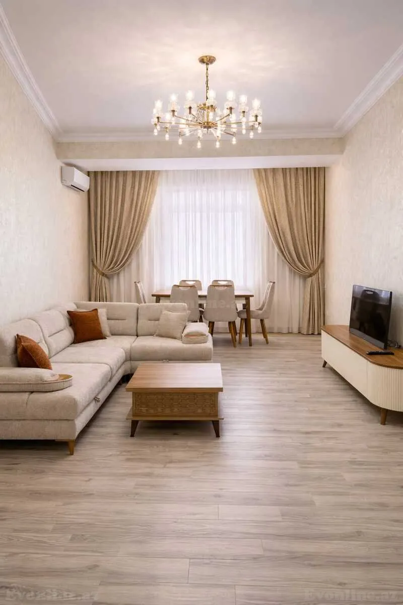 Kirayə verilir 3 otaqlı Mənzil Yeni tikili 110 m² Nərimanov r.